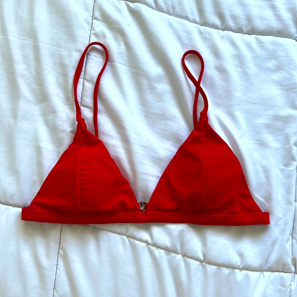 Red Triangle Bikini